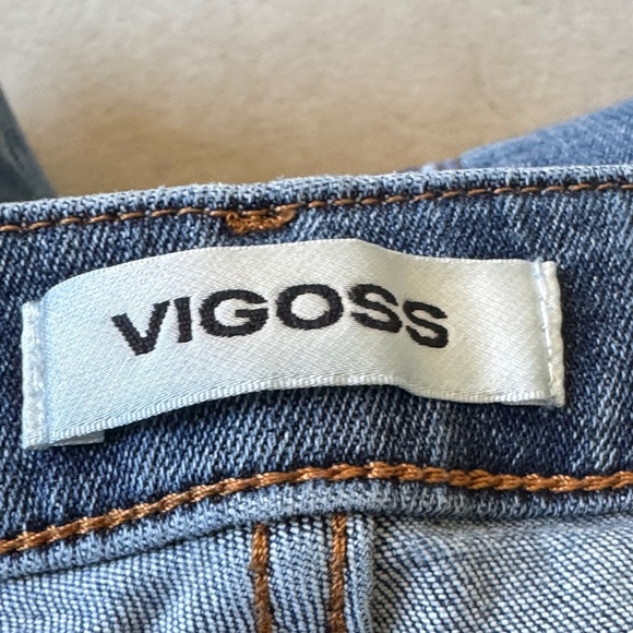 Vigoss Ace Straight Leg Women’s Jeans Size 30 Distressed - Picture 3 of 13